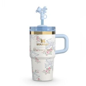 STANLEY X LOVESHACKFANCY Holiday Quencher 20oz Rosa Beaux Blue